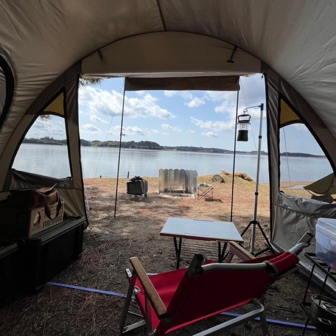 焚き火台も追加 おまけ付き、2人〜3人用　ツールームテント