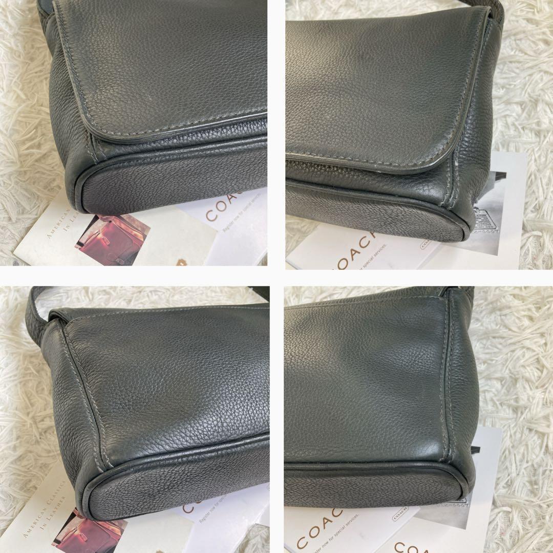 極美品 vintage coach old sonoma dark green