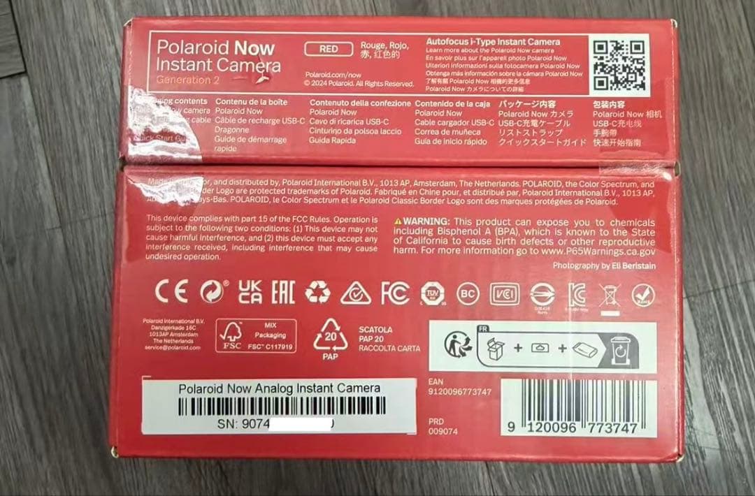 Polaroid ポラロイド インスタントカメラ PolaroidNow第2世代
