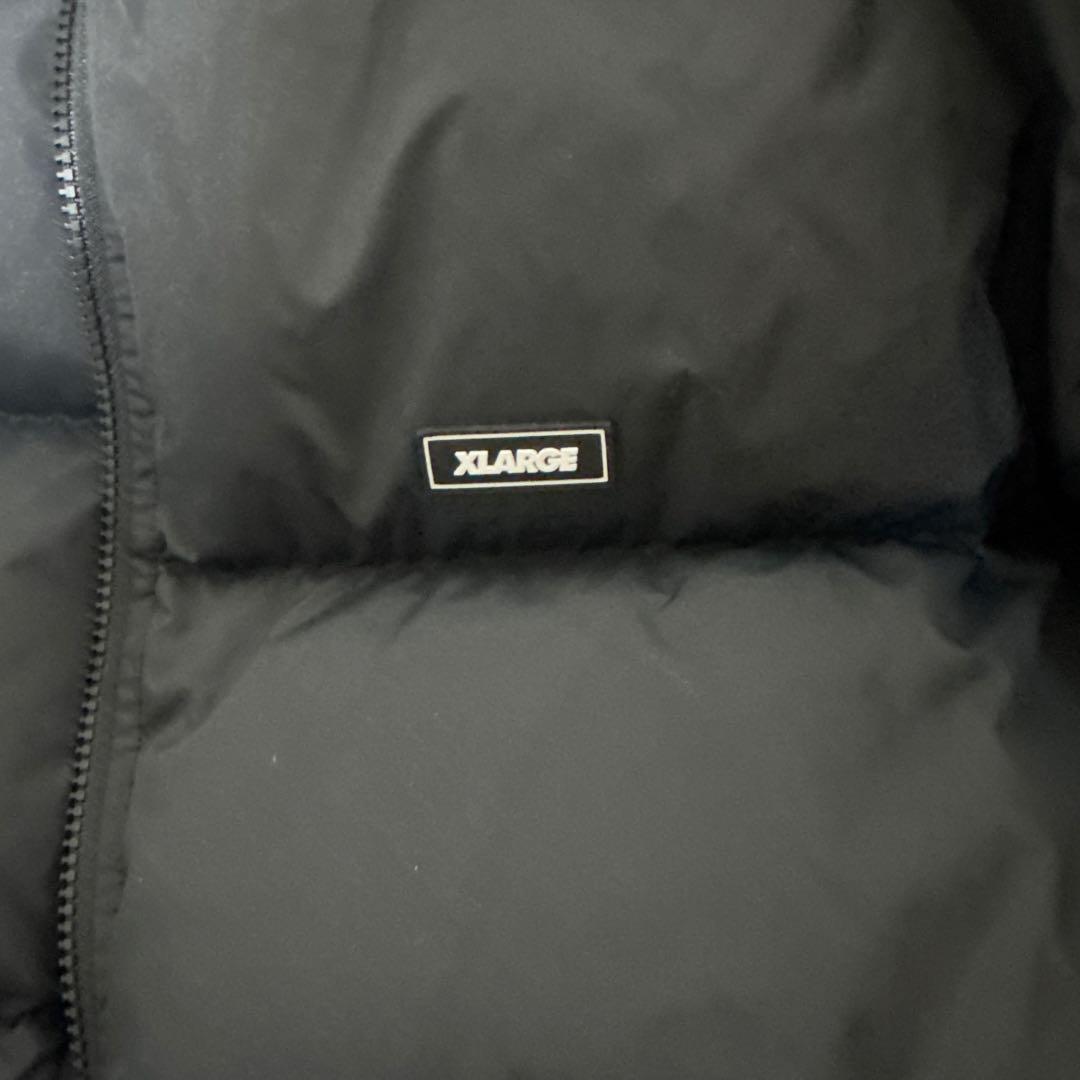 XLARGE ブラック ダウンジャケット L