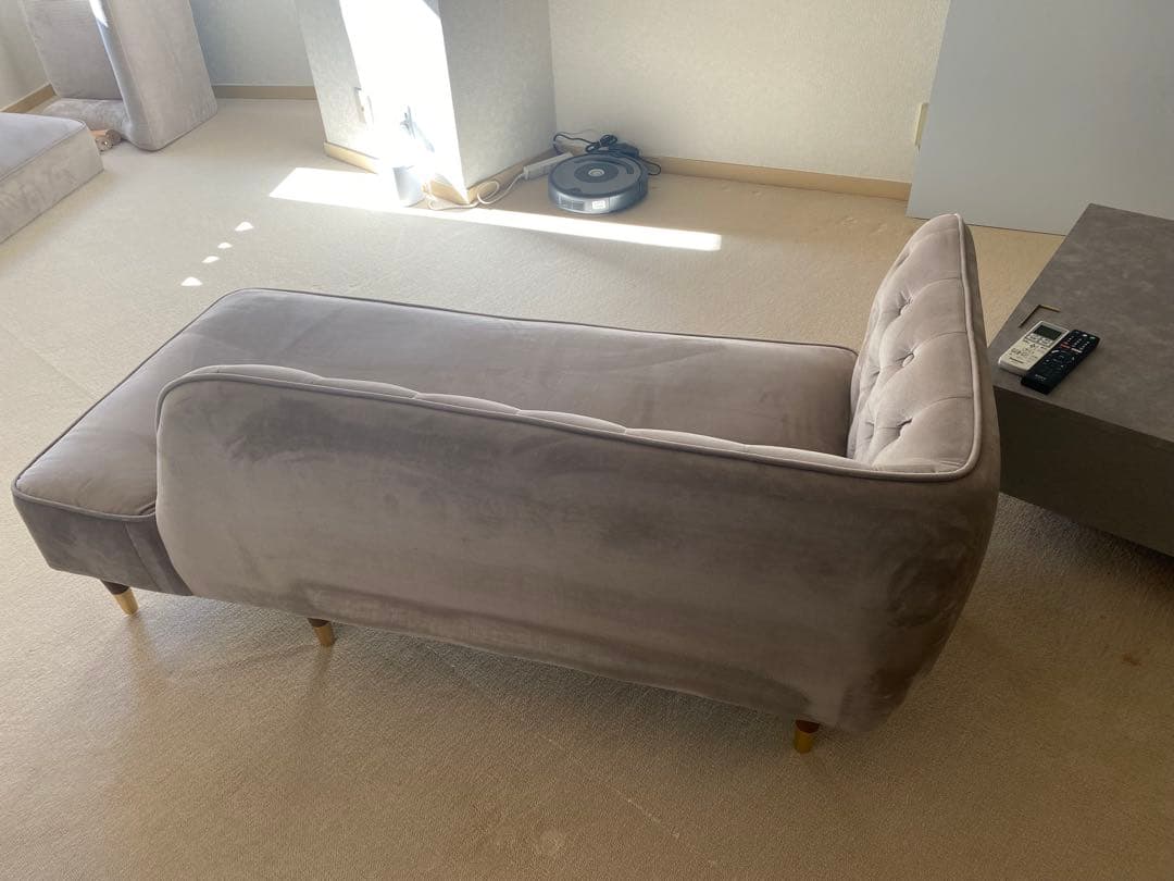 LOWYA(ロウヤ)ソファ　グレー