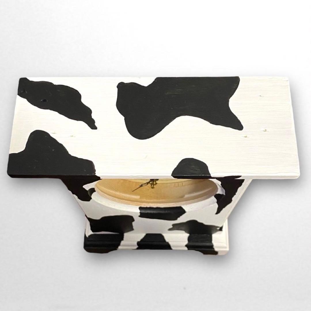 希少 Eddie Bauer エディーバウアー 置き時計 牛柄