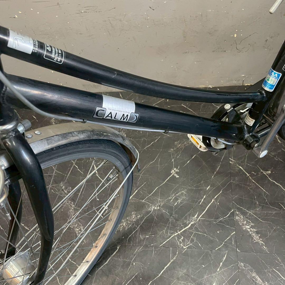 【4】《一般車》 ママチャリ マルイシ CALM ブラック 27インチ
