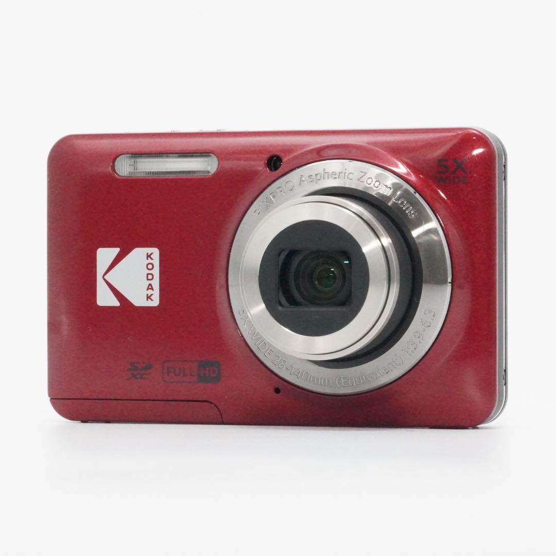 KODAK PIXPRO FZ55 レッド デジタルカメラ