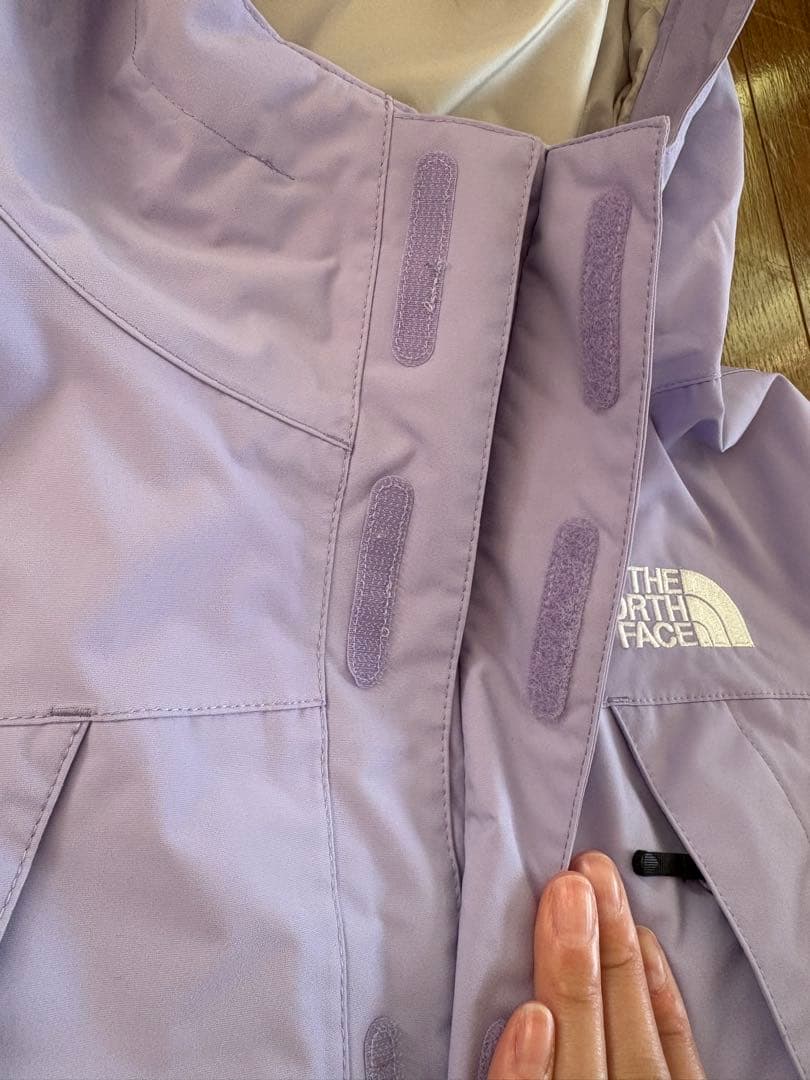 新品同様♡ノースフェイスキッズ♡NPJ62275♡パープル♡110