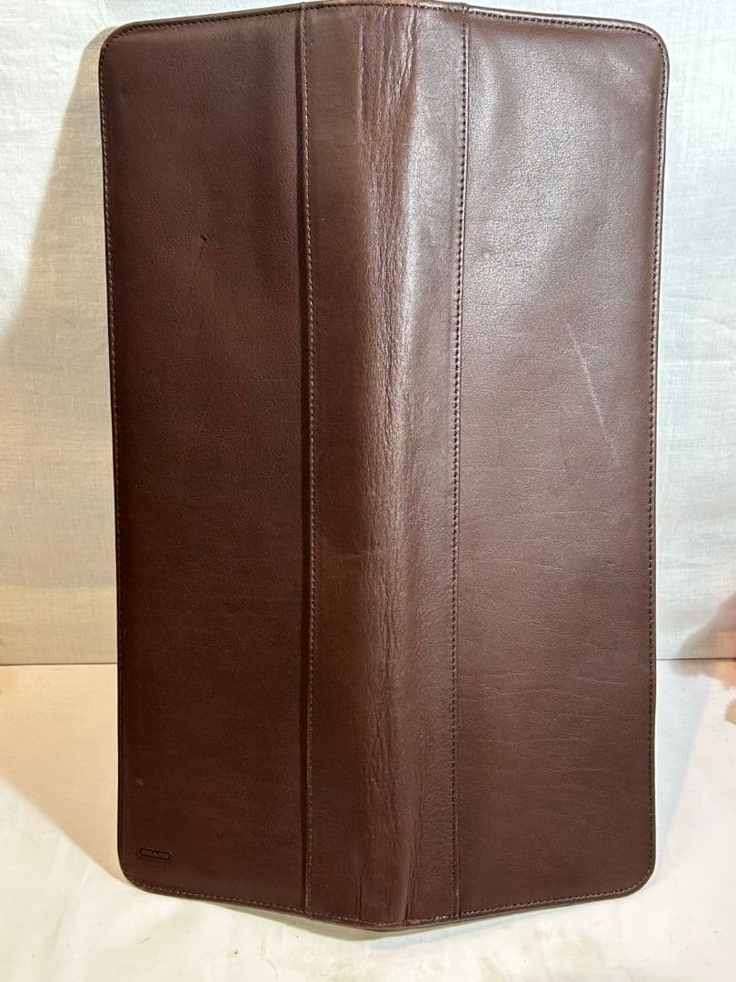 【美品】コーチ　オールドコーチ　ネクタイケース　ネクタイ2枚収納可能　ポーチ付き