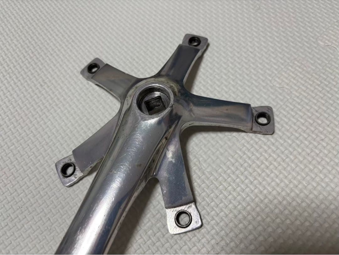 SHIMANO クランクセット シルバー 175 NJS ボルト付 #002