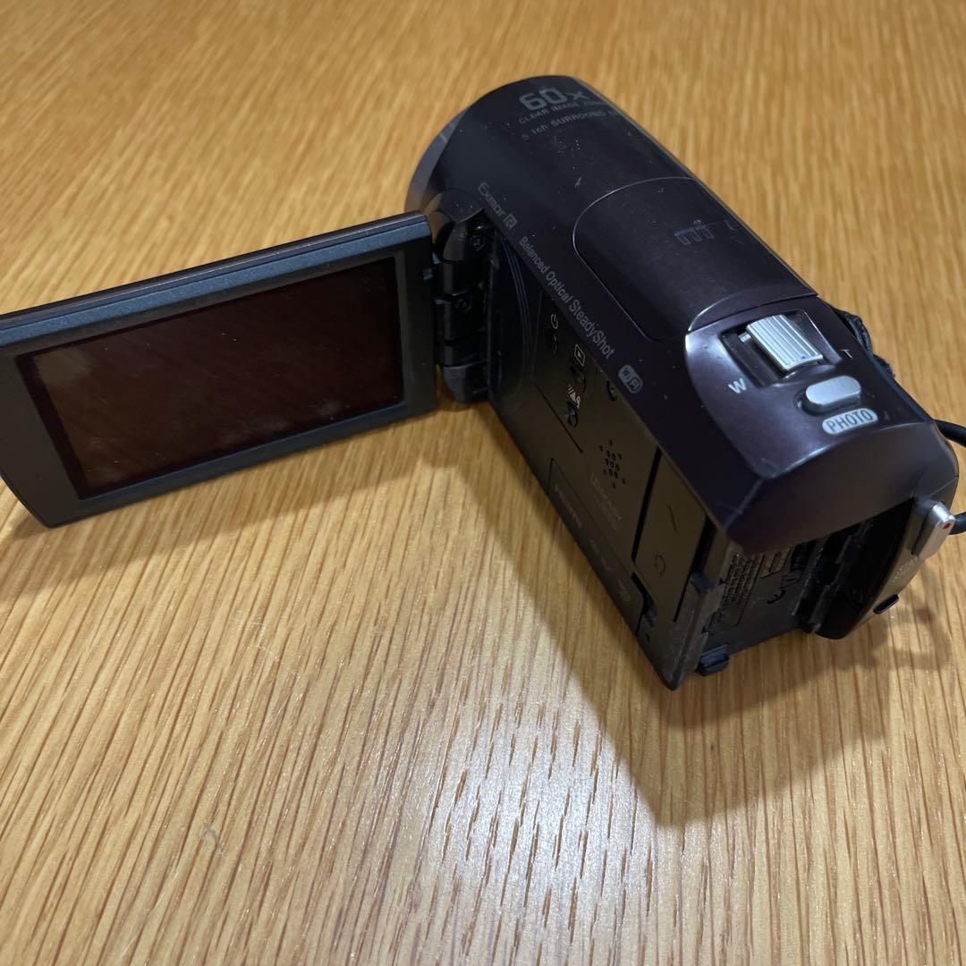 並品 SONY ソニー　HDR-CX670 ボルドーブラウン