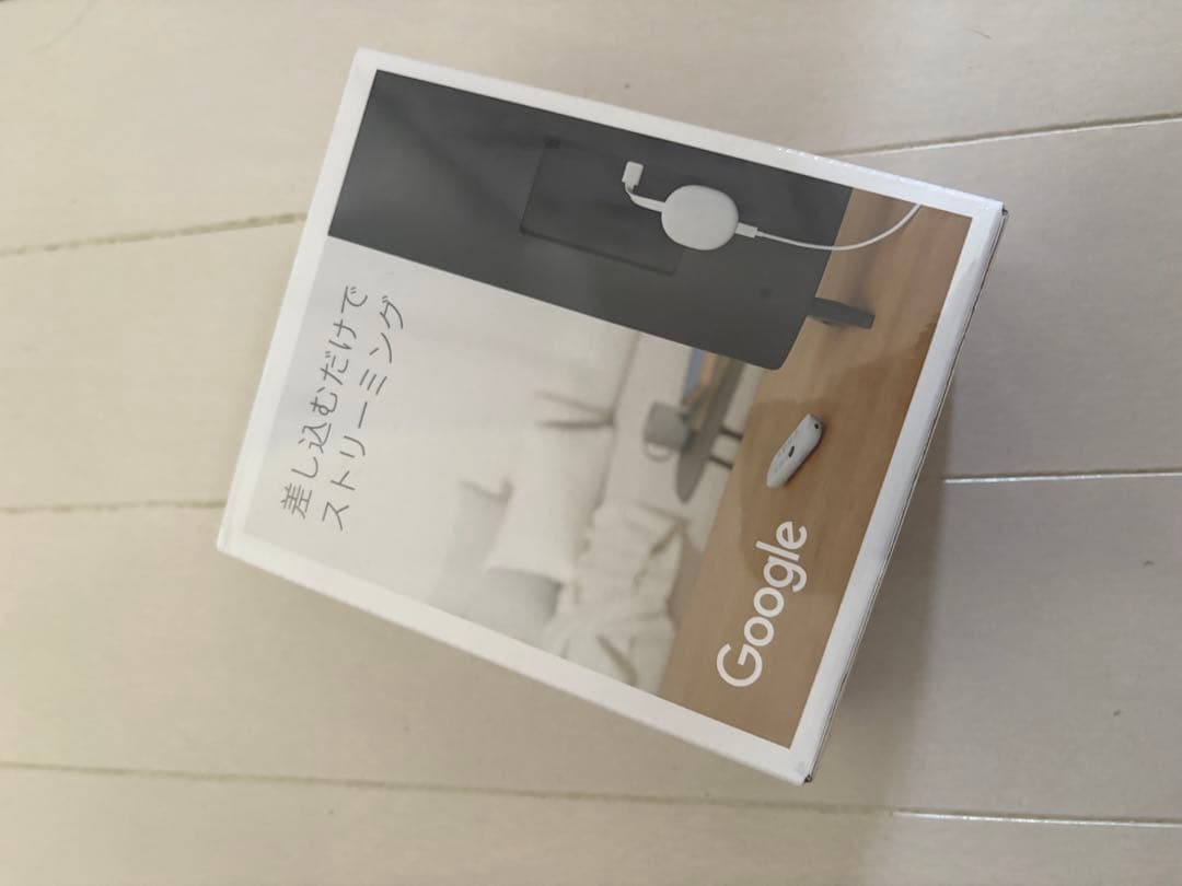 未使用　Chromecast with Google TV (HD)