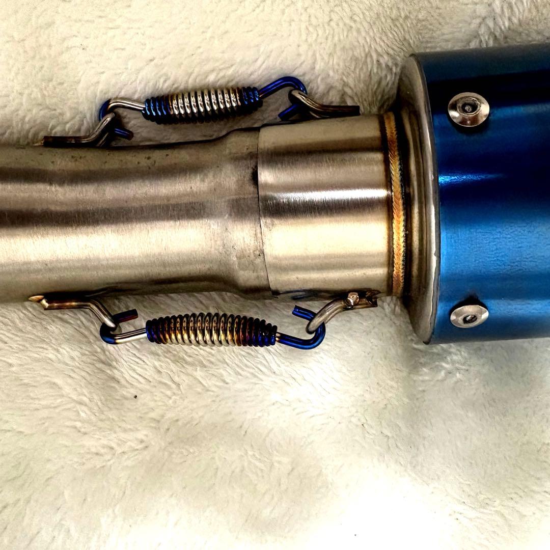 【しみずひゅーが】バンディット250 DANMOTOマフラー