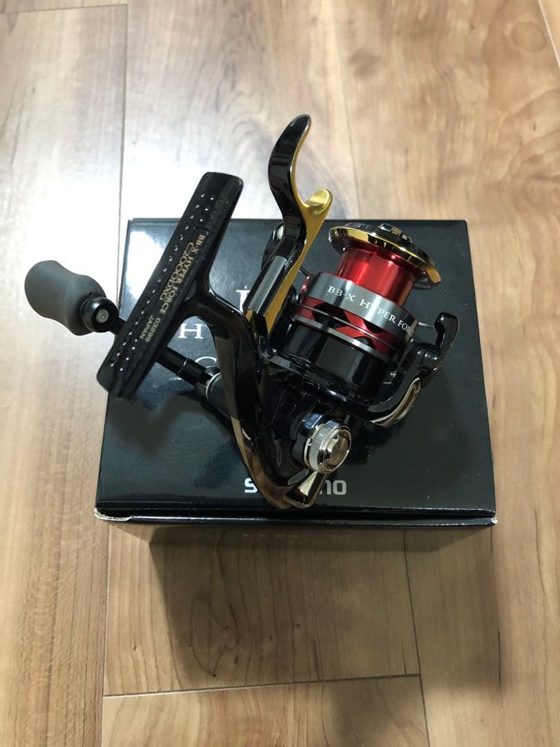 値下げ シマノ 14BB-X ハイパーフォース C2000DXGハンドル改