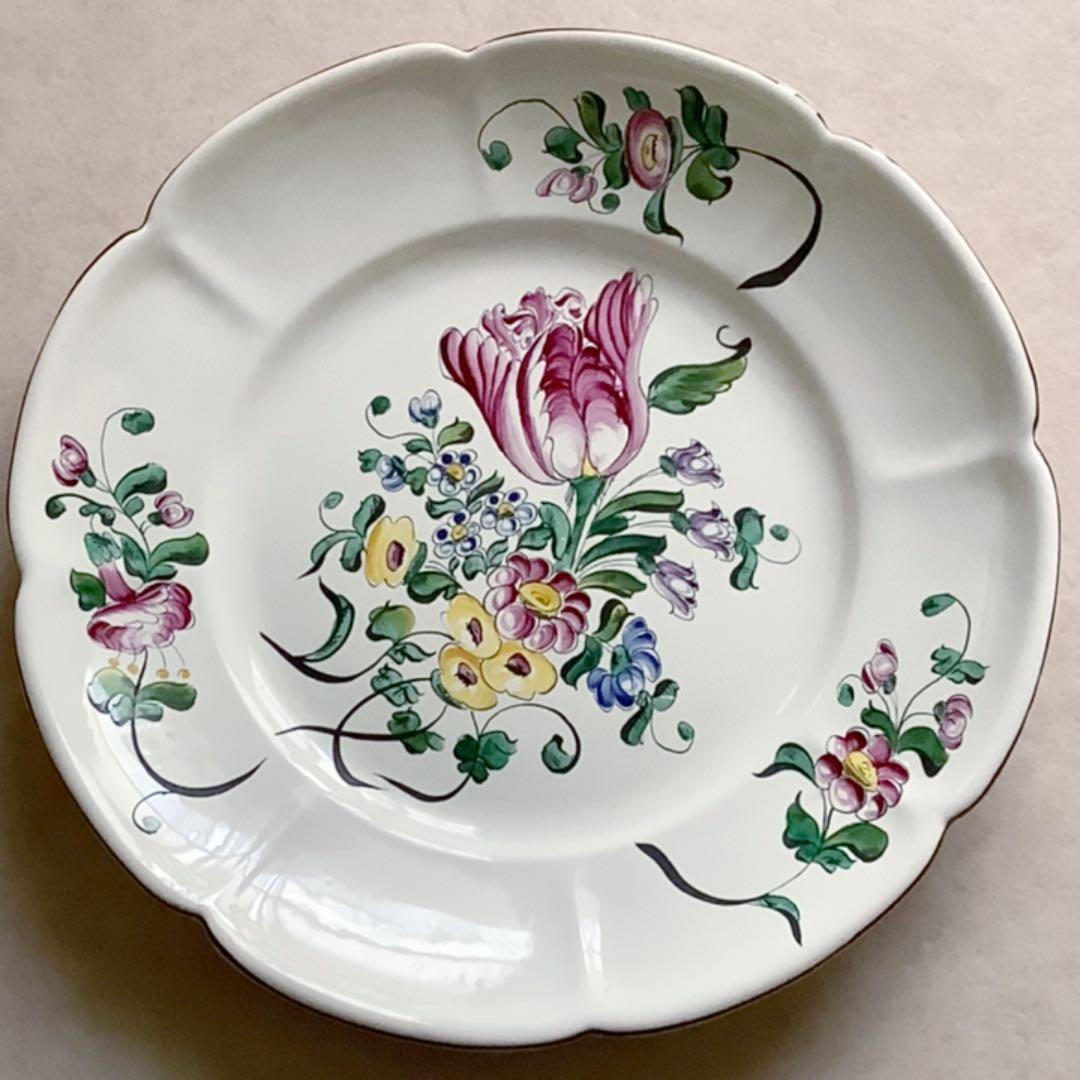 絵皿プレート アンティーク ビンテージ フランス