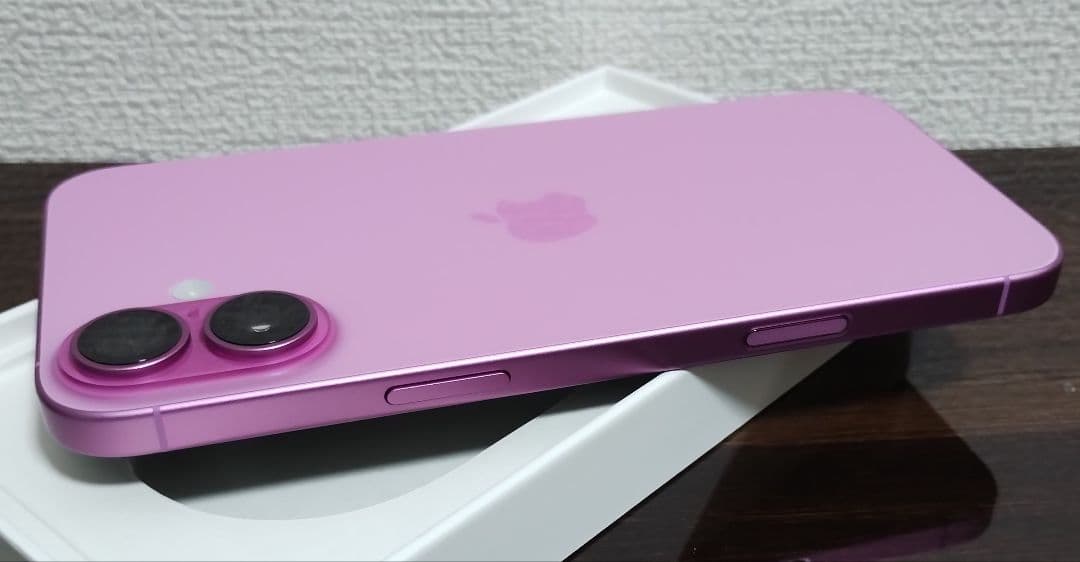 ★純正100%★iPhone16 Plus 128GB SIMフリー 展示デモ機