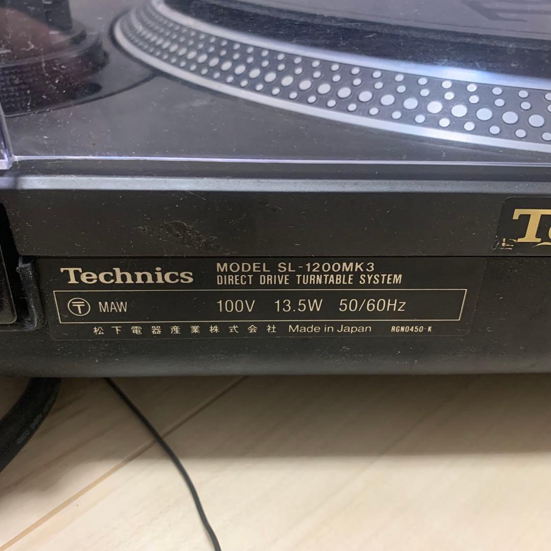 ターンテーブル テクニクス technics SL-1200MK3