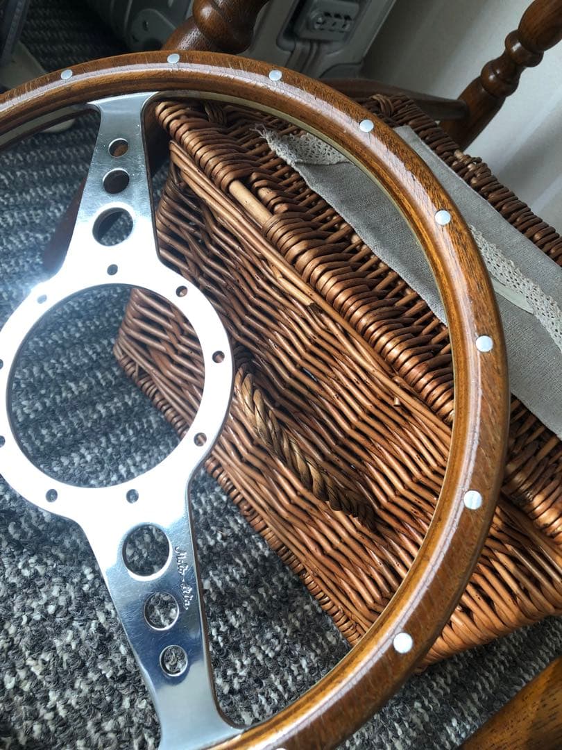 モトリタウッドステアリング330φフラットタイプ