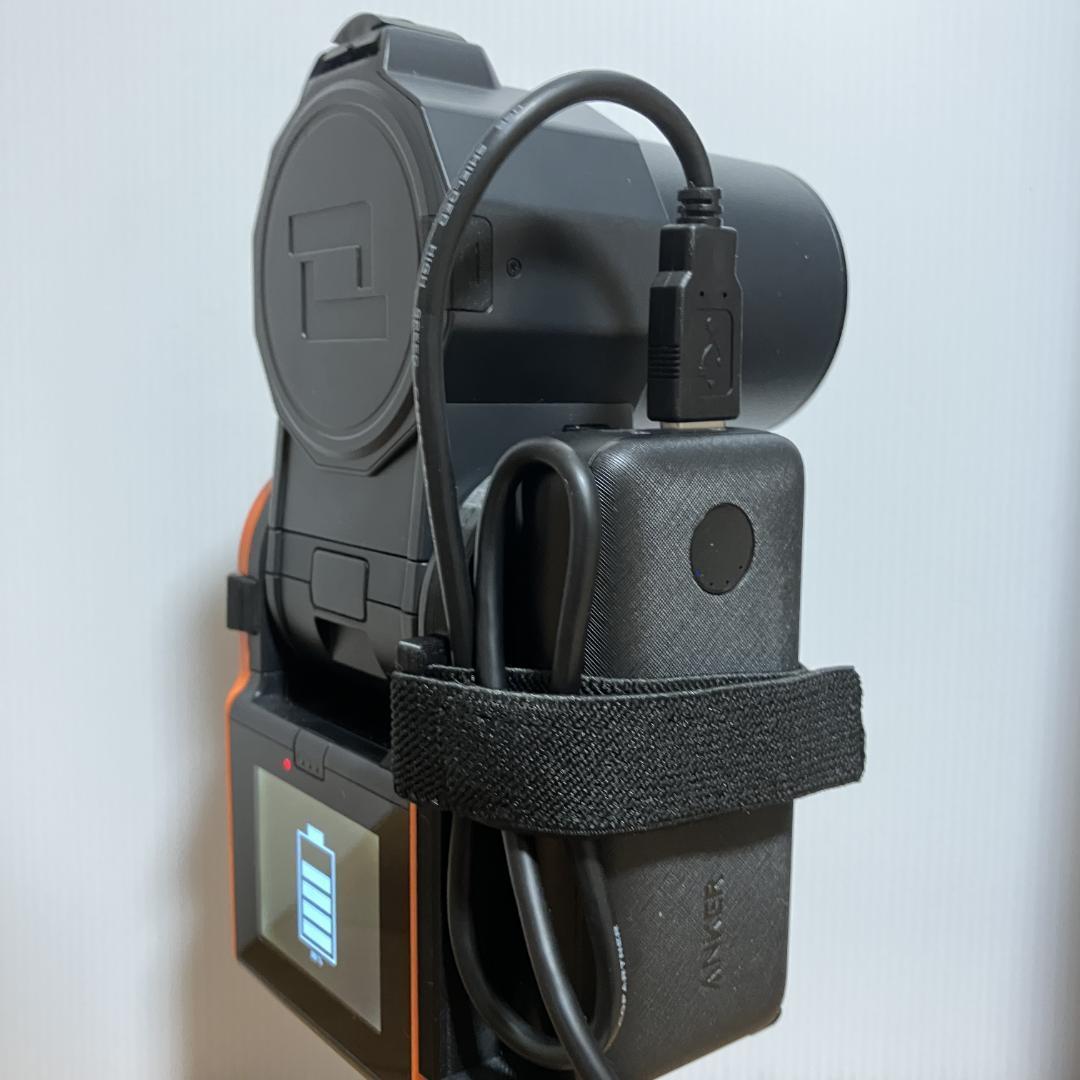 長時間撮影可能 ソロショット3 3+モバイルバッテリーホルダー(バッテリ付属)