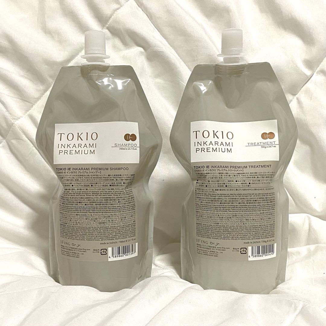 匿名発送　新品未開封　トキオ　プレミアム　シャンプー　トリートメント　詰め替え