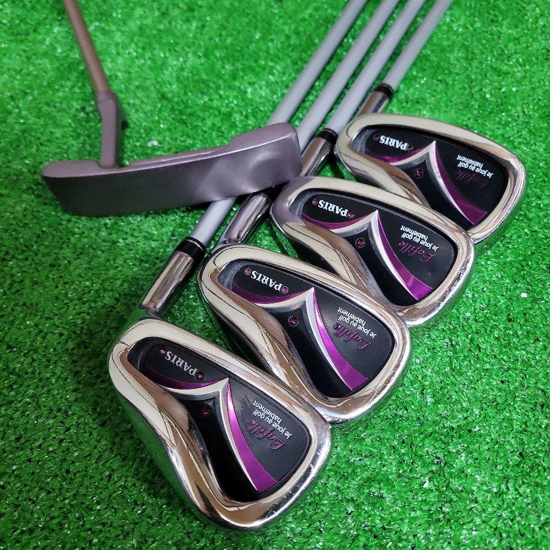 PARIS パリス Lafille ラフィール レディース ゴルフセット 8本