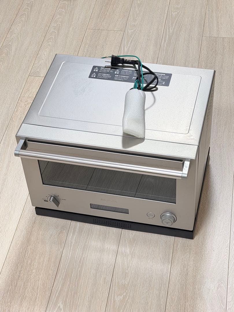 【ジャンク品】2019年製 BALMUDA オーブンレンジ