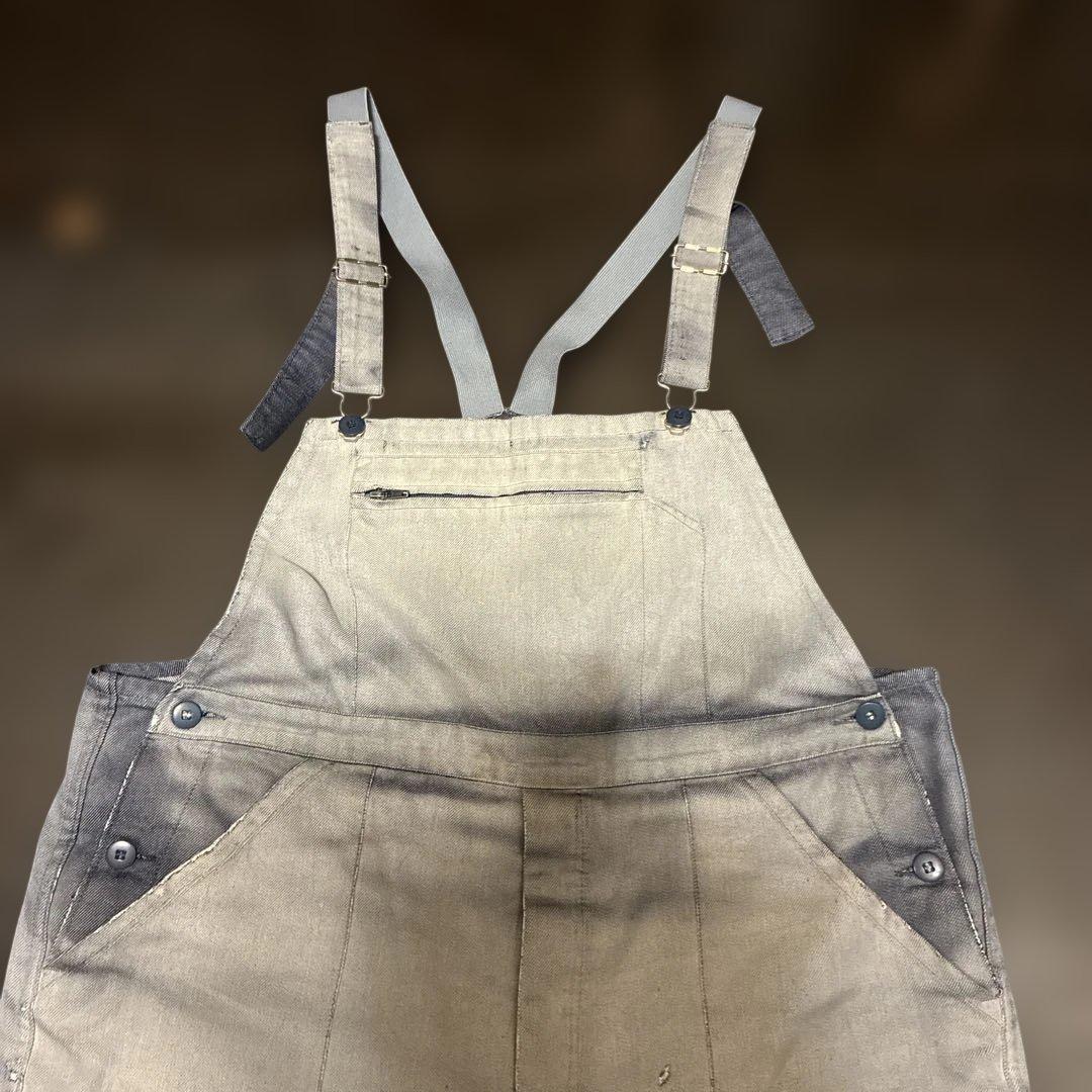 ボロの美学ユーロモールスキン鬼フェードオーバーオール