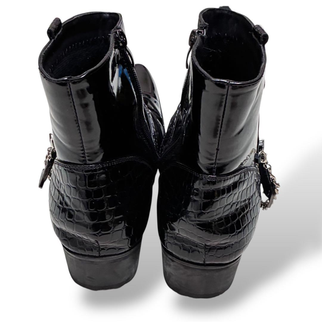 靴 00s archive chain belt boots studs y2k