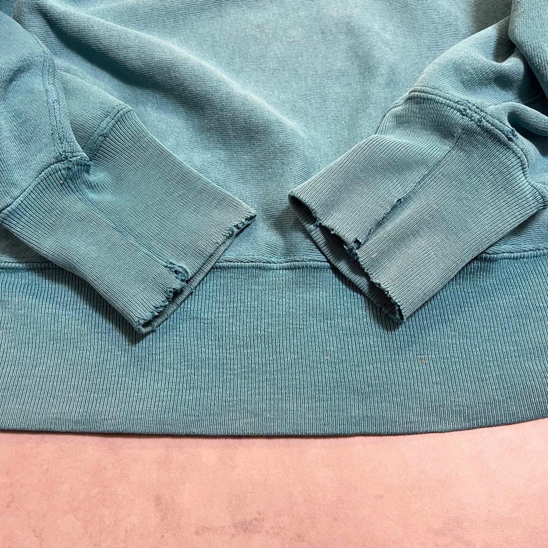 トップス Champion 90s reverse weave Tiffany Blue