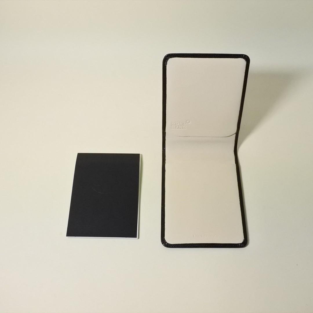 新品・未使用品 モンブラン MONTBLANC メモパッド 黒 付属品完備