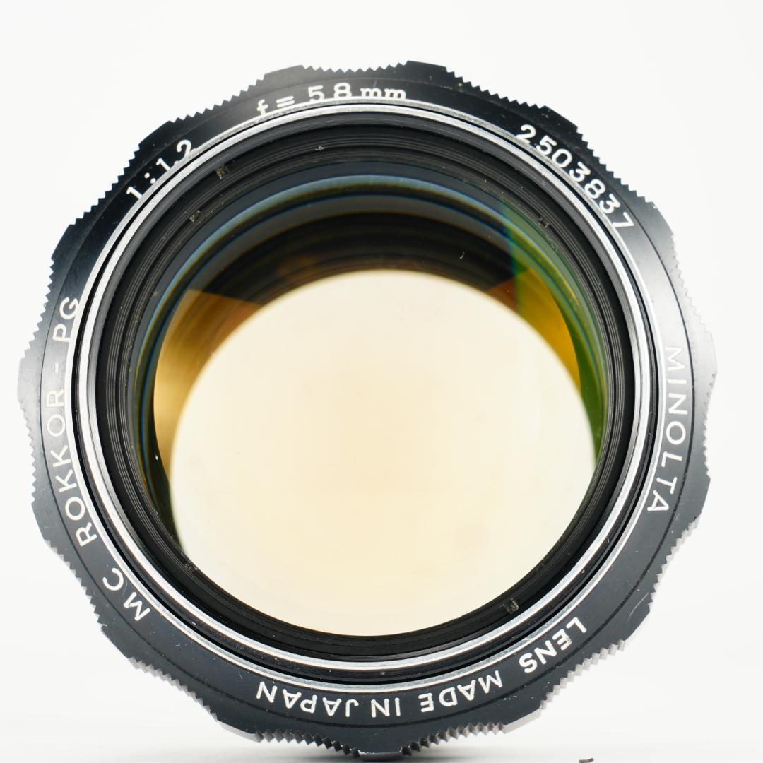 【訳あり】Minolta MC ROKKOR-PG 58mm F1.2 837