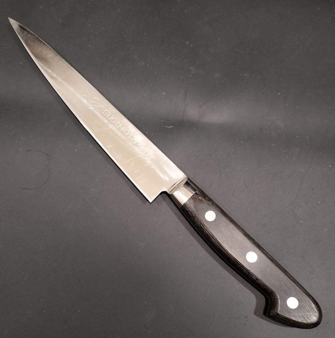 シン品 東京杉本 全鋼 高級炭素鋼 ハガネ ペティナイフ研ぎ済み