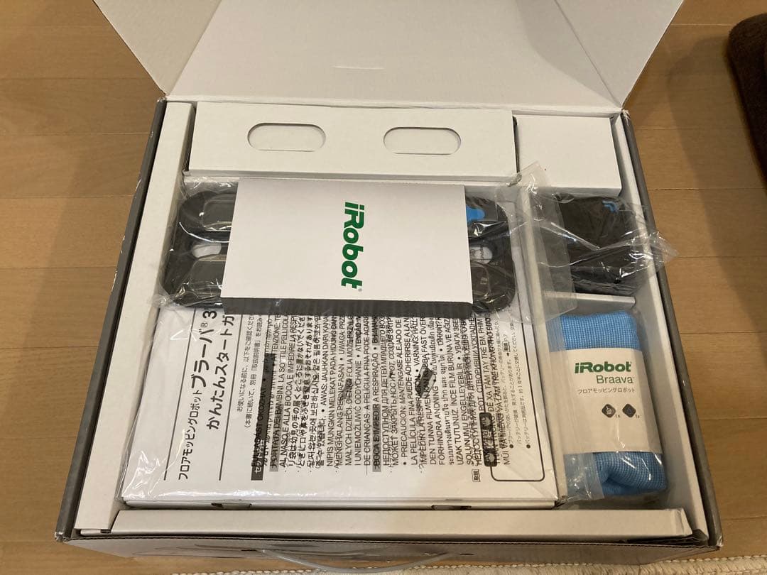 【動作確認済】iRobot Braava 380j ブラーバ 床拭きロボット