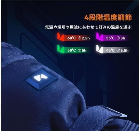 2023モデル HOMPRES電熱グローブ XLサイズ Dタイプ-1