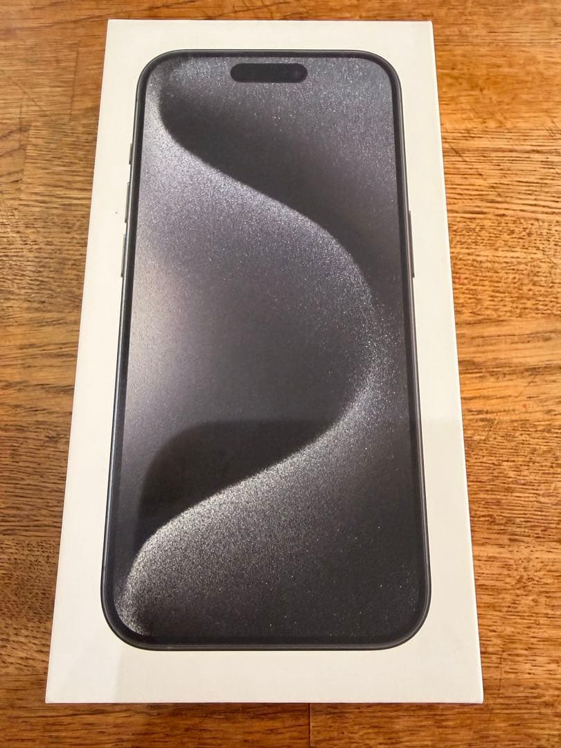 超美品Apple iPhone 15Pro ブラックチタニウム 512GB