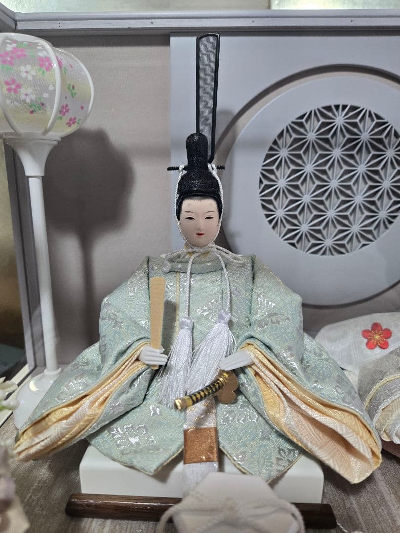 【一点限り】雛人形 ケース飾り　K51