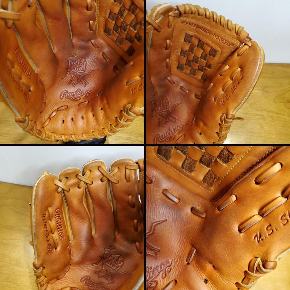 ローリングス HOH ランディ・ジョンソン型ウェブ 左投げ用 軟式グローブ