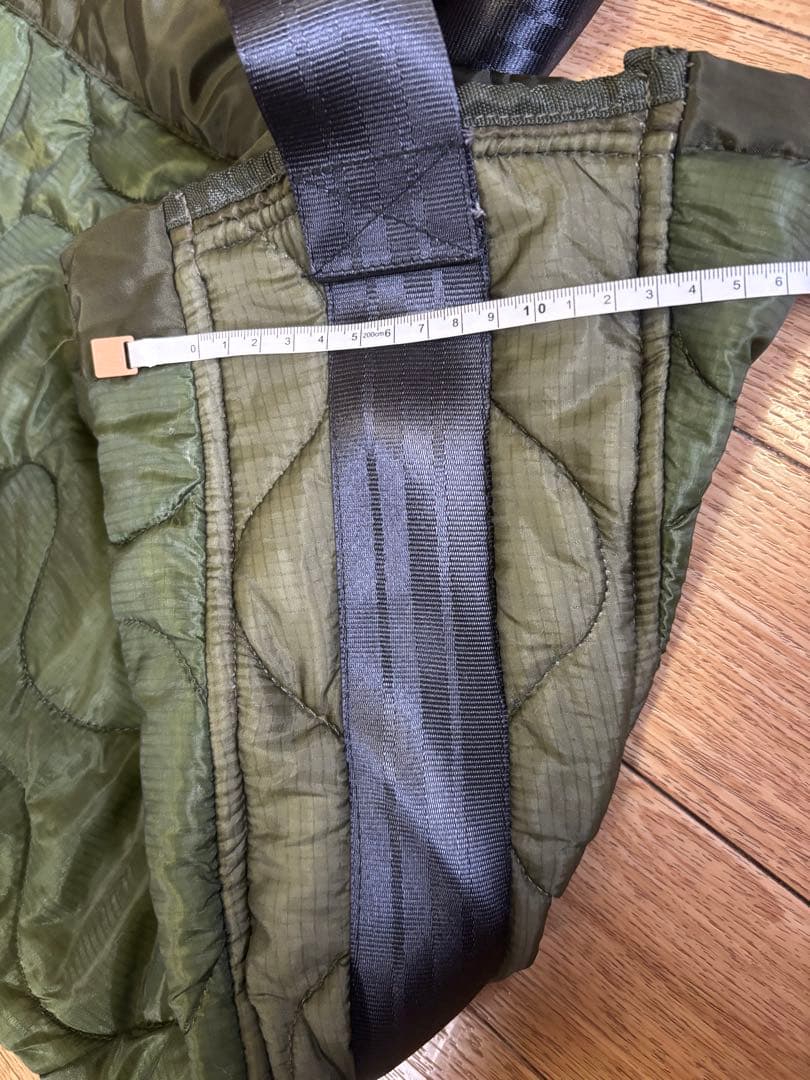 us 三軒茶屋　M-65 Quilted Messenger Bag