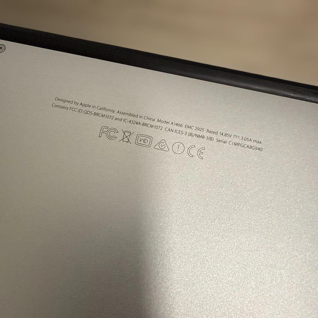 MacBook本体 MacBook Air Early2015