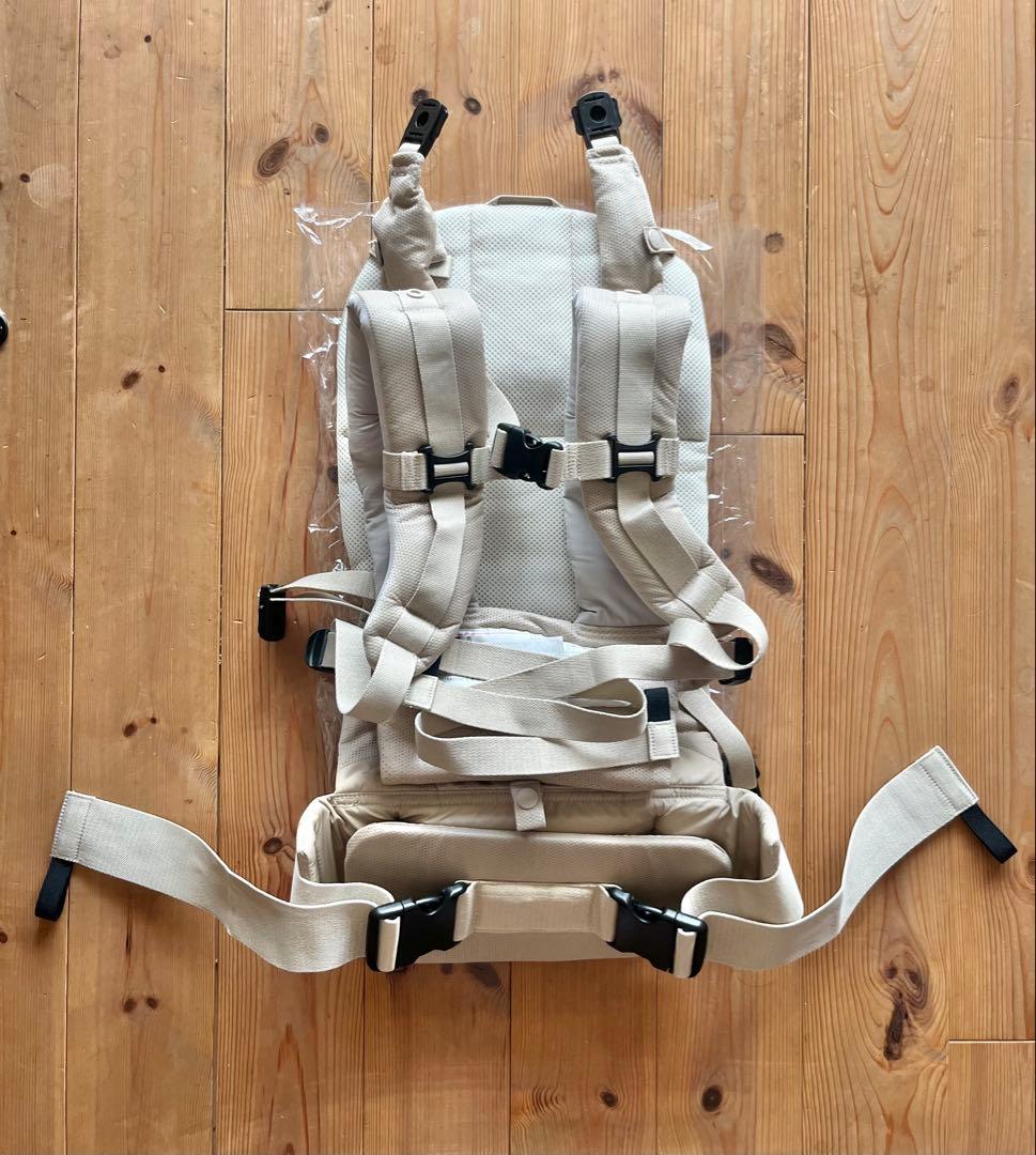 ベビーキャリア オン ベージュ 抱っこ紐 angelette 未使用