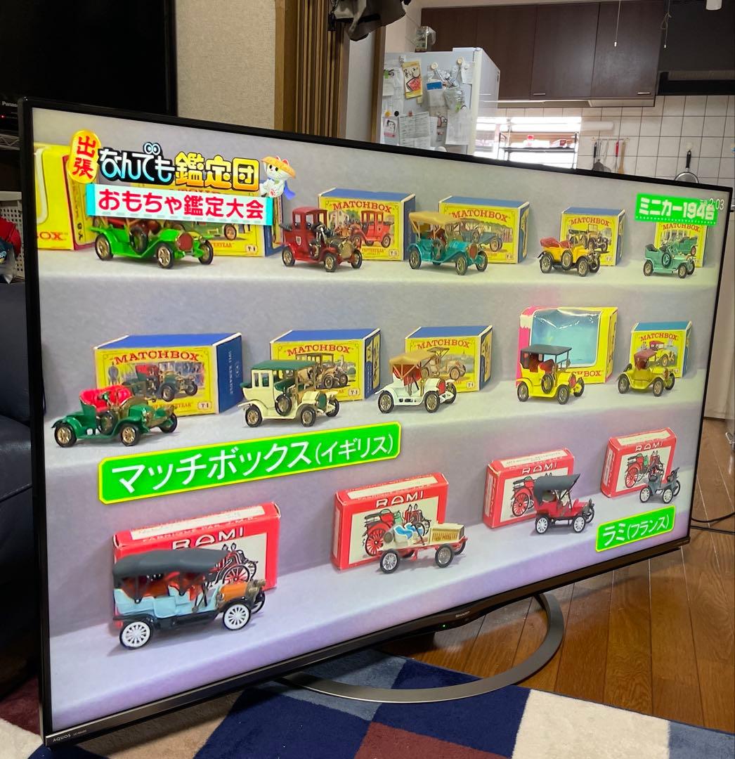 シャープ2017年製60型液晶テレビ 4K/ネット動画対応 送料無料