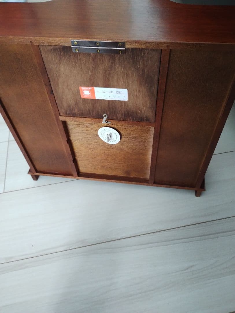 昭和レトロ　オルゴールキャビネット ミュージックシアター