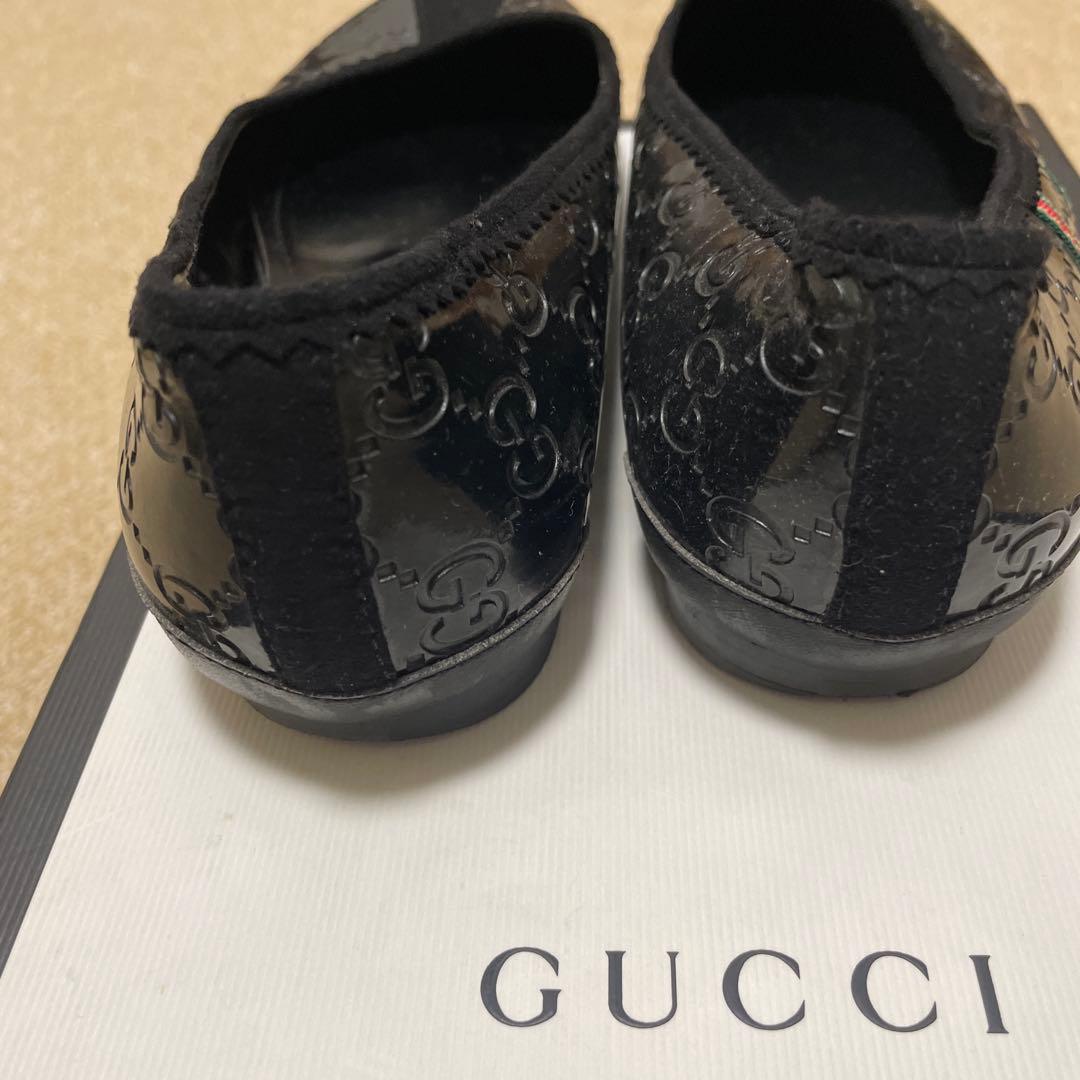 期間限定）GUCCI グッチ フラットシューズ　37 1/2