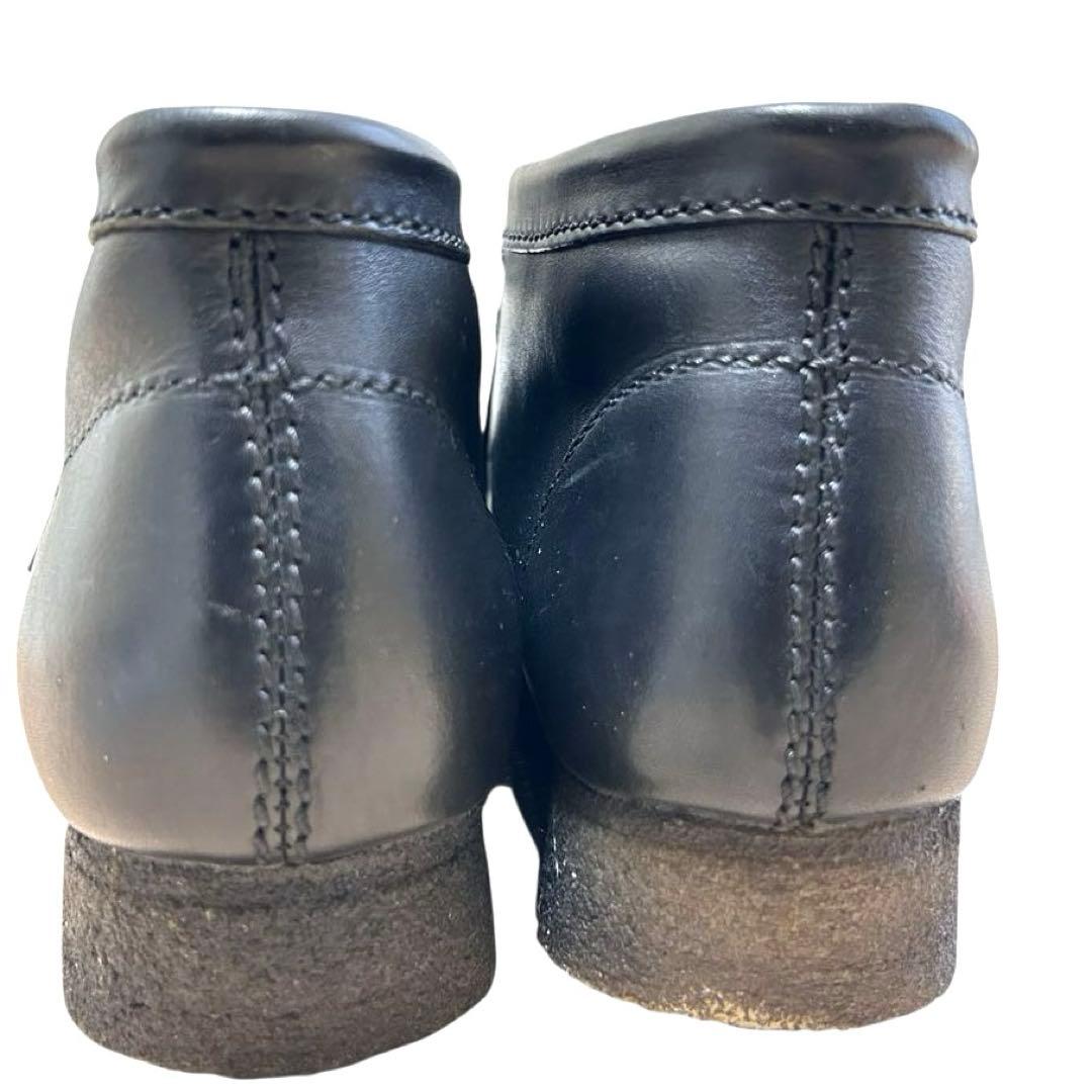 miesvdr Clarks ワラビーブーツ　レザー　ブラック　25.5㎝