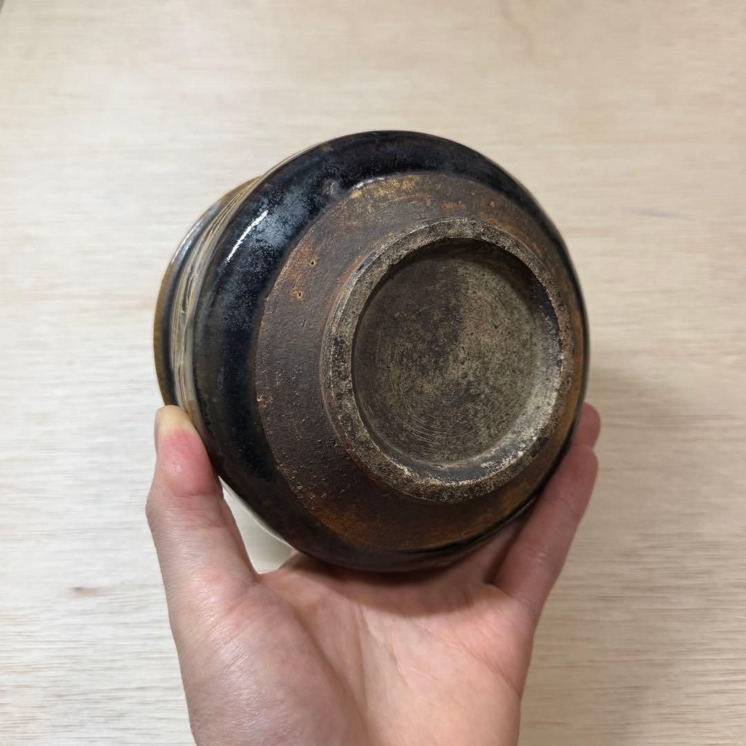 古瀬戸 美濃 拳骨茶碗 大茶碗 香炉 江戸時代 古美術 骨董 民藝 茶道具 志野