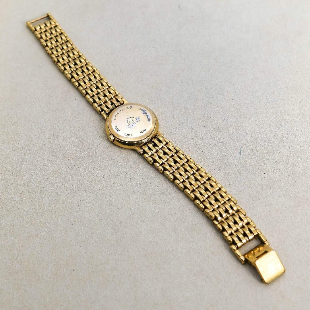 稼働 モーリスラクロア 腕時計 ローマン デイト ゴールド レディース1433