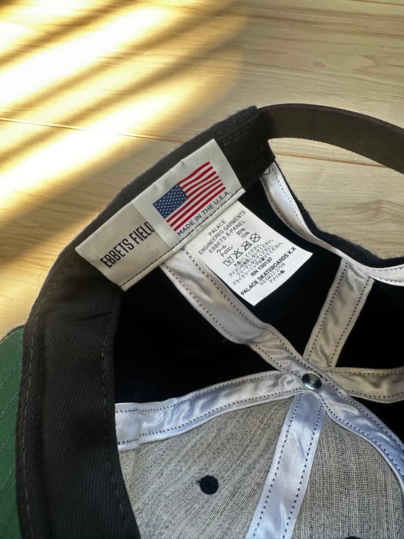 帽子 PALACE ENGINEEREDGARMENTS Ebbets 6-Panel