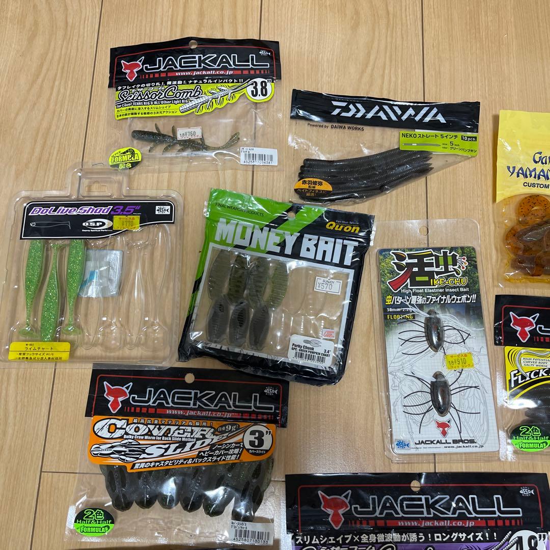 バス釣り引退セット　ルアー&ワーム