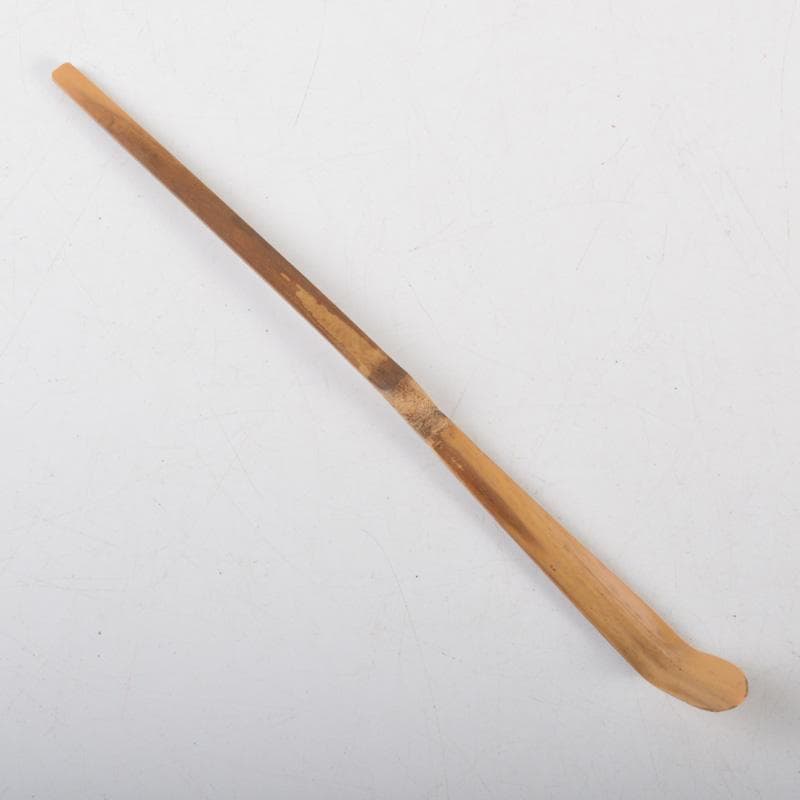 茶道具　竹高斎作　茶杓　銘「和敬」　大徳寺派　辻常閑書付　共筒共箱　C　6580