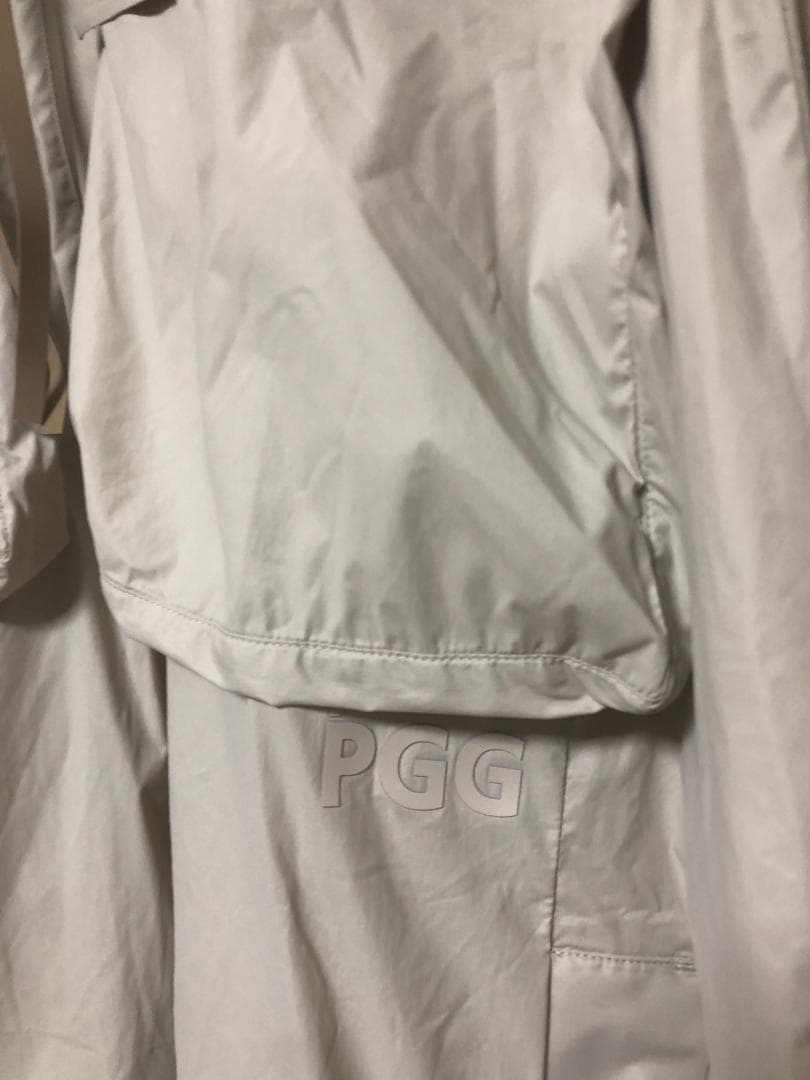 未使用 7.1万 PGG フード付きナイロンジャケット ベージュ 5 L XL