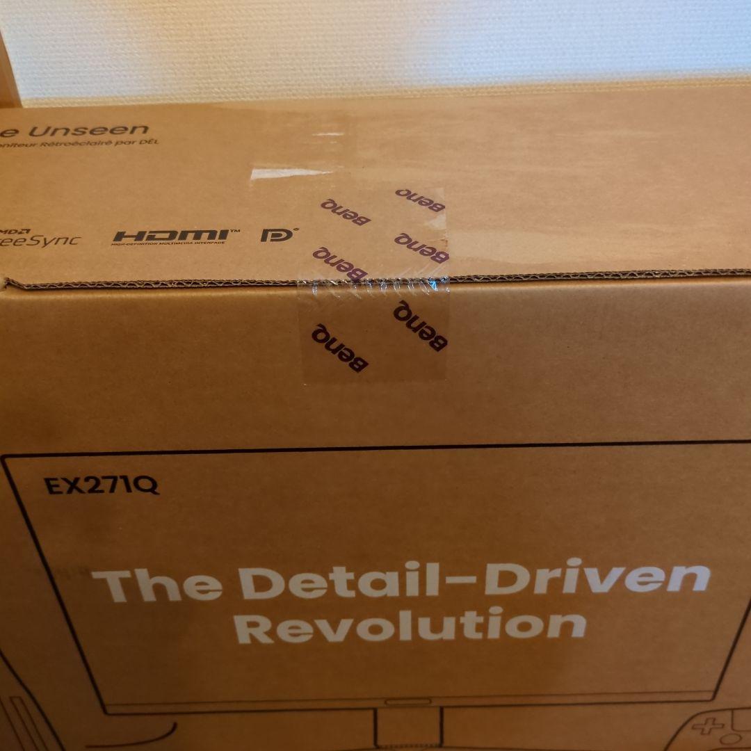 【新品未開封】BENQ MOBIUZ EX271Q モニター