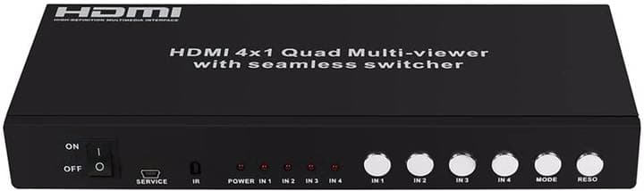 HDMI 4入力切替器(画面分割/入力機器をリモコン操作可)HDS841SL