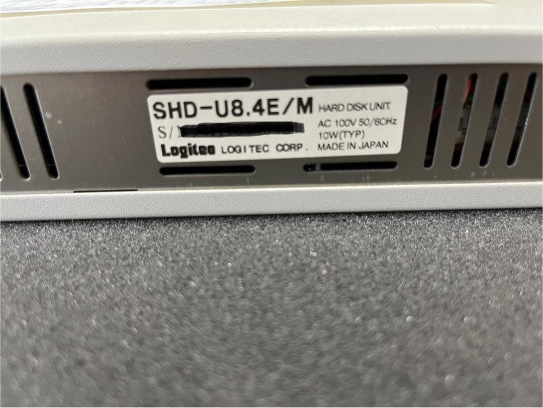 Logitec SCSI外付けHDD SHD-U8.4E/M 8GB